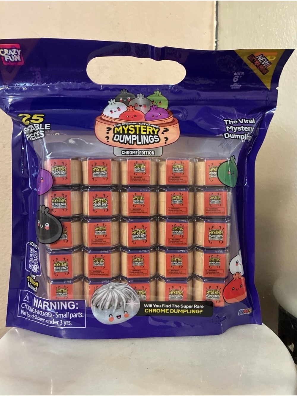 RMS Crazy Fun Extra Mini Dumplings Chrome Edition 25 pack